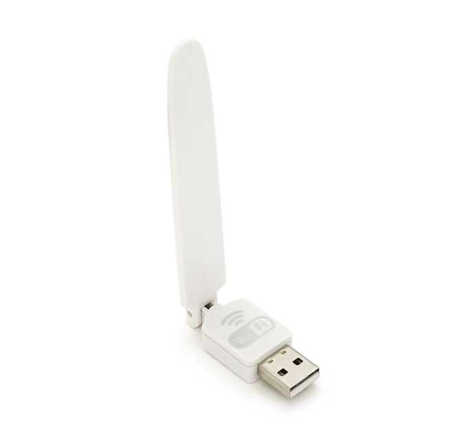 Бездротовий мережевий адаптер з антеною 10см Wi-Fi-USB LV-UW10S -2DB 7601, 802.11bgn, 150MB, 2.4 GHz, WIN7 / XP / Vista / 2K / MAC / LINUX, Blister Q