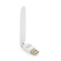 Бездротовий мережевий адаптер з антеною 10см Wi-Fi-USB LV-UW10S - 7601, 802.11bgn, 150MB, 2.4 GHz, WIN7 / XP / Vista / 2K / MAC / LINUX, Blister White Q