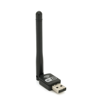 Бездротовий мережний адаптер з антеною Wi-Fi-USB LV-UW11RK-2DB RTL8188, 150Mbps, 2.4 GHz, Win10 / 8.1 / 8 / 7 / XP, Mac OSX 10.7~10.10 and Linux, Box