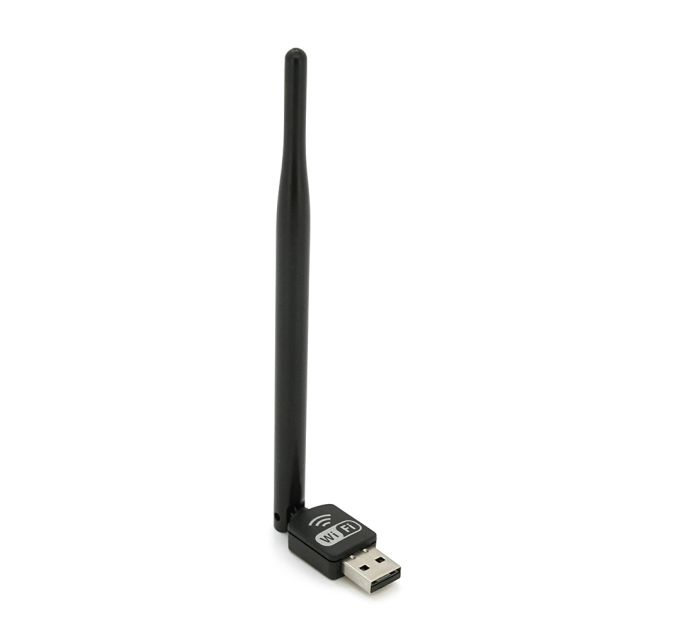 Бездротовий мережний адаптер з антеною Wi-Fi-USB LV-UW11RK-5DB MTK7601, 150Mbps, 2.4 GHz, Win10 / 8.1 / 8 / 7 / XP,Mac OSX 10.7~10.10 and Linux, Box