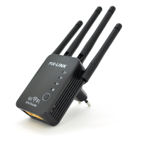 Підсилювач WiFi сигналу з 4-ма вбудованими антенами LV-WR16, живлення 220V, 300Mbps, IEEE 802.11b / g / n, 2.4-2.4835GHz, BOX