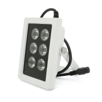 ІЧ-прожектор LW6-50IR006-12. 12V, 24W, 6LED, IP66, 850Нм, кут огляду 120 °, дальність до 50м.