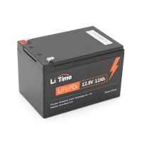 Аккумуляторная батарея LiFePO4 Li-TIME 12.8V 12Ач 154Wh,(12 / 12A) F2, до 6000 циклів, 151*98*95mm