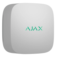 Бездротовий датчик якості повітря (температура та вологість) Ajax LifeQuality Lite White