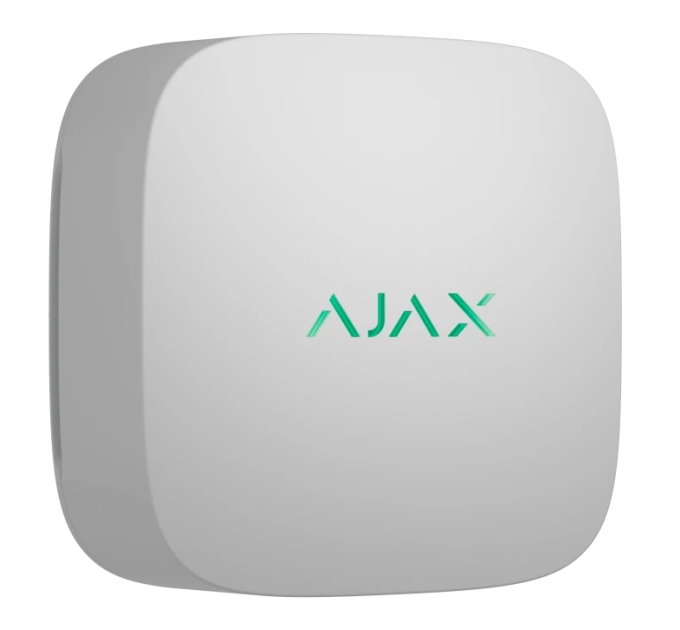 Бездротовий датчик якості повітря (температура та вологість) Ajax LifeQuality Lite White