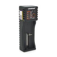 ЗУ універсальне Liitokala Lii-100B, 1 канал, LED дисплей, USB, підтримує 3.7V Lion / 3.2V Li-Fe / 1.2V NIHM / 26650 / 18650 / AAA / AA / SC / S