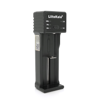 ЗУ універсальне Liitokala Lii-100C, 1 канал, LED дисплей, USB, підтримує 3.7V / 3.8V Lion / 3.2V Li-Fe / 1.2V NIHM / 21700 / 18650 / 16340 / AAA / AA / SC / S
