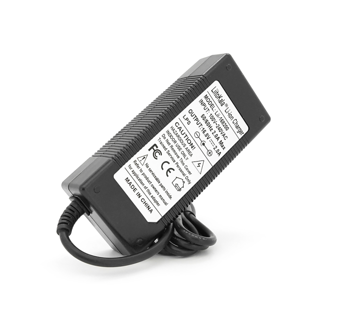 Зарядний пристрій LiitoKala Lii-168200 для Li-Ion акумуляторів 16.8V 2A, роз'єм 5.5*2.5 мм.