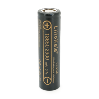 Акумулятор 18650 Li-Ion LiitoKala Lii-29A, 2900mah (2850-2950mah), 3.7V (2.75-4.2V), Black, PVC BOX Q2, цiна за 1 шт