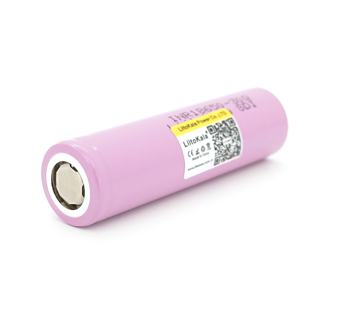 Акумулятор 18650 Li-Ion LiitoKala Lii-30Q, 3000mah (2900-3100mah), 27A, 3.7V (2.5-4.25V), Pink, PVC