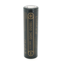 Акумулятор 18650 Li-Ion LiitoKala Lii-34A, 3400mAh (3250-3350mAh), 3.7V (2.75-4.2V), Black, , 2 шт в упаковці, ціна за 1 шт