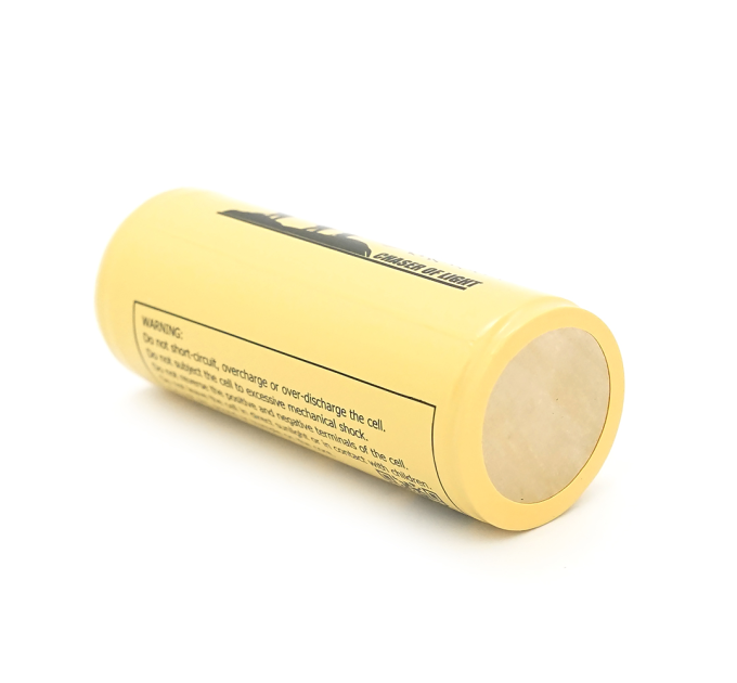 Акумулятор 26650 Li-Ion LiitoKala Lii-51S-PSB, 5100mAh (5100-5500mAh), 20A, 18.8Wh, 3.7V (2.5-4.2V), кремовий, 65.5mm x 26.8mm, ціна за 1 шт