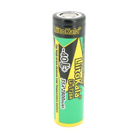 Акумулятор 18650 Li-Ion LiitoKala LT28A, 2800mAh , 35A, 3.7V (2.5-4.2V), 18.3*65.05mm, LowTemp-40-60℃, Black / Green