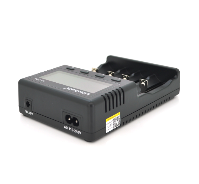 ЗУ універсальне Liitokala PD4, 4 канали, LCD дисплей, підтримує Li-ion, Ni-MH та Ni-Cd AA (R6), ААA (R03), AAAA, С (R14)