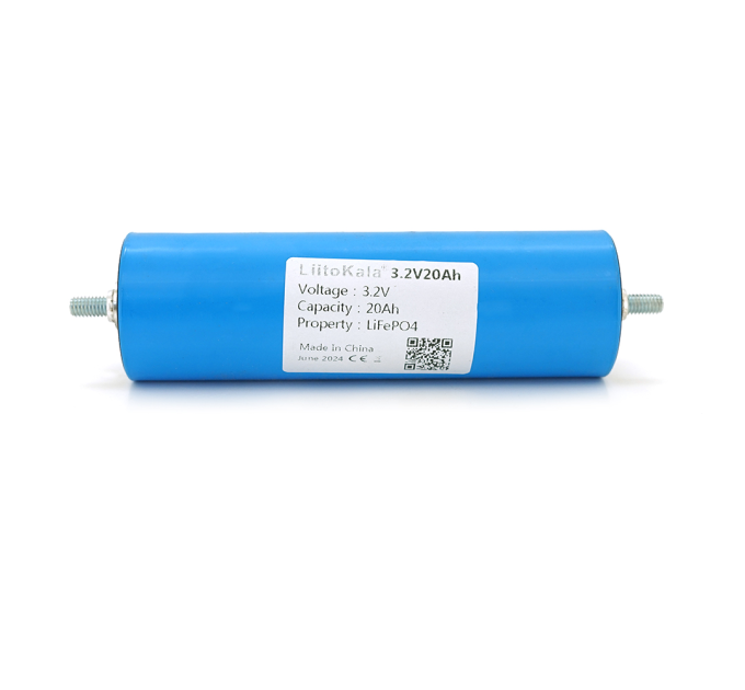 Літій-залізо-фосфатний акумулятор LiFePO4 LiitoKala-40135, 20Ah, 3.2V, Blue, 40.5*130(163)mm, 364g