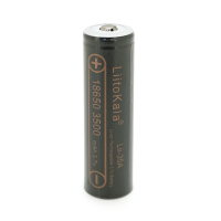 Акумулятор 18650 Li-Ion LiitoKala Lii-35A-JT, 3500mAh (3300-3500mAh), 3.7V (2.75-4.2V), Black