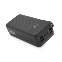 Powerbank Linkage LKP-42 30000mAh, 22.5W, Кабель Type-C + Lighting+Micro+USB, 0,680 kg, Black, Box