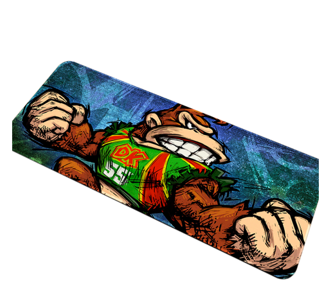 Килимок 300*800 тканинний Dandy Donkey Kong з боковою прошивкою, товщина 2 мм, Пакет
