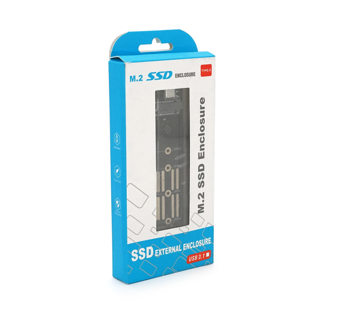 Кишеня VOLTRONIC M5 3.1, M.2 NVME / NGFF, 9210 / 583, A-C 10Gbps, Type-C 3.1 / SATA interface