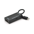 Конвертер MHL 11P на HDMI, Black, 4K / 2K, OEM