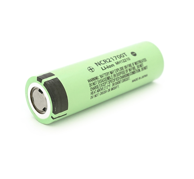 Акумулятор 21700 Li-Ion NCR 21700T, 5000mAh,3.7V-4.2V, Green, 2 шт. в упаковці, ціна за 1 шт