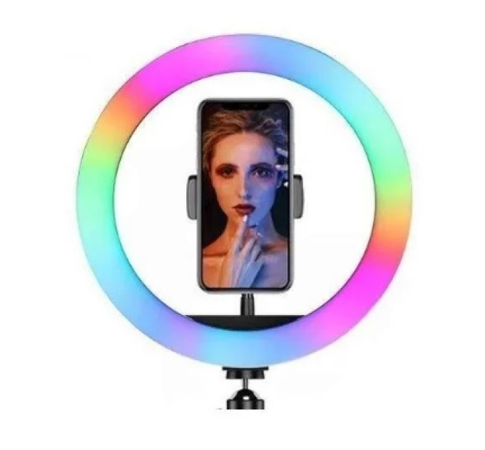 Селфі-лампа Led кільце 33см MJ33 RGB