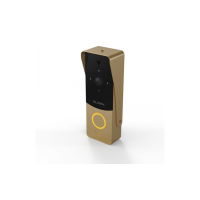 AHD панель виклику Slinex ML-20HD (black / gold), 2 Мп, кут огляду 115°, 45×130×24 мм