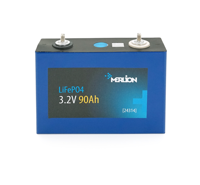 Осередок Merlion 3.2V 90AH для складання LiFePo4 акумуляторів, (160х50х115(133)) мм, Q5