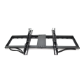 Кронштейн для TV MERLION ML-BR4565A, SPCC, 32"-40"-65", до 45кг, VESA 600х400mm, кут нахилу ±15°, 65mm до стіни Q6
