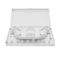 Оптоволоконна сполучна коробка Merlion ML-OP-F228, SC / LC / FC, 8 волокон, матеріал ABS
