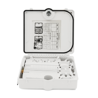 PON-box Merlion ML-OP-S222-SC 12-канальний, SC Simplex adapter, матеріал ABS, IP65