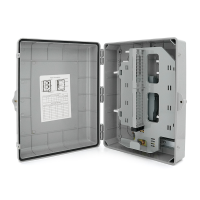 PON - box Merlion ML-OP-S233-SC 48-канальний, SC Simplex adapter, матеріал ABS, IP65