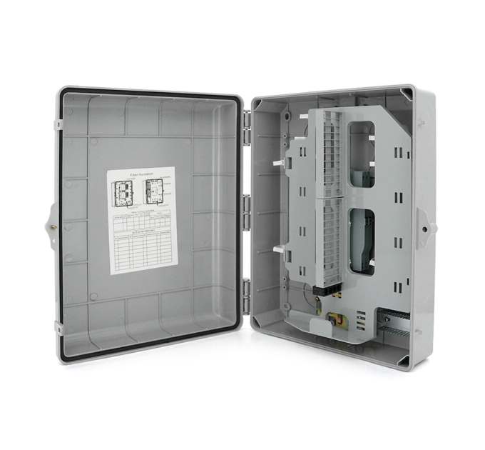 PON - box Merlion ML-OP-S233-SC 48-канальний, SC Simplex adapter, матеріал ABS, IP65