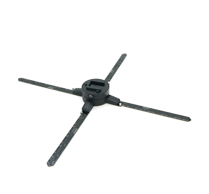 Світлодіодний голографічний проектор-голограма Merlion Z3H, 12V / 60W, 1600*960dpi, угол обзора170°, LED: 4*240, 64*64cm