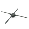 Світлодіодний голографічний проектор-голограма Merlion Z3H, 12V / 60W, 1600*960dpi, угол обзора170°, LED: 4*240, 64*64cm