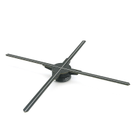 Світлодіодний голографічний проектор-голограма Merlion Z3H, 12V / 60W, 1600*960dpi, угол обзора170°, LED: 4*240, 64*64cm