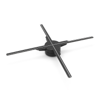 Світлодіодний голографічний проектор-голограма Merlion Z7H, 12V / 30W, 1600 * 576dpi, кут огляду 176 °, 700r / min, 16GB, LED: 4 * 144, 52 * 52cm