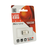 Флеш-накопичувач Mibrand Hawk, USB 2.0, 16GB, Metal Design, Blister Флеш-накопичувач Mibrand Hawk, USB 2.0, 16GB, Metal Design, Blister