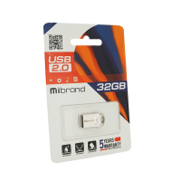 Флеш-накопичувач Mibrand Hawk, USB 2.0, 32GB, Metal Design, Blister Флеш-накопичувач Mibrand Hawk, USB 2.0, 32GB, Metal Design, Blister
