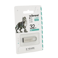 Флеш-накопичувач Mibrand Irbis, USB 2.0, 32GB, Metal Design, Blister Флеш-накопичувач Mibrand Irbis, USB 2.0, 32GB, Metal Design, Blister