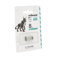 Флеш-накопичувач Mibrand Lynx, USB 2.0, 8GB, Metal Design, Blister Флеш-накопичувач Mibrand Lynx, USB 2.0, 8GB, Metal Design, Blister