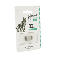 Флеш-накопичувач Mibrand Lynx, USB 2.0, 32GB, Metal Design, Blister Флеш-накопичувач Mibrand Lynx, USB 2.0, 32GB, Metal Design, Blister