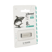 Флеш-накопичувач Mibrand Shark, USB 2.0, 8GB, Metal Design, Blister Флеш-накопичувач Mibrand Shark, USB 2.0, 8GB, Metal Design, Blister