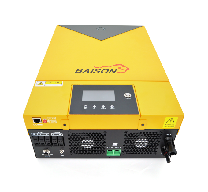 Гібридний інвертор BAISON MPS-VIII-PRO,4200W, 24V, ток заряда 0-110A, 170-280V, MPPT (140А, 90-450 Vdc)
