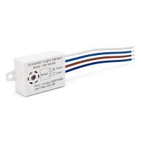 Електронний вимикач світла з датчиком звуку та світла MR-SK50A / 220 В / 50 Гц LED 40 Вт ( управлiння хлопком)