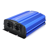Інвертор напруги Tommatech MS-2500, 24V / 220V, 2500W з апроксимованою синусоїдою, 2Shuko, USB, 2*клемні дроти, 10 запобіжників, Q2