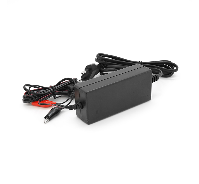 Зарядний пристрій Mervesan MT-4024C для акумулятора 24V-1A, затискачі, Q50
