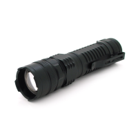 Ліхтар ручний POWERMASTER MS-811, 1LED Cree Q5, 10W, 3 режими, ZOOM, 18650 / 2400 вбудований, Black, IP44, microUSB, 121х29х25мм, BOX