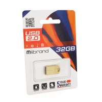Флеш-накопичувач Mibrand Puma, USB 2.0, 32GB, Metal Design, Blister Флеш-накопичувач Mibrand Puma, USB 2.0, 32GB, Metal Design, Blister