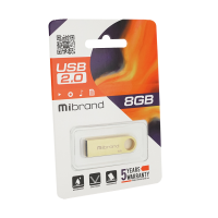 Флеш-накопичувач Mibrand Puma, USB 2.0, 8GB, Metal Design, Blister Флеш-накопичувач Mibrand Puma, USB 2.0, 8GB, Metal Design, Blister